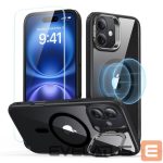 Muud kaubad ESR  ESR Classic Hybrid Kickstand Halolock MagSafe iPhone 16 Plus + Tempered Glass Screen Protector - Black 