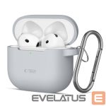 Muud kaubad Tech-Protect  Tech-Protect Silicone Hook Case for AirPods 4 - Gray 