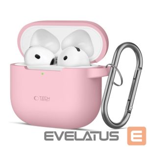 Muud kaubad Tech-Protect  Tech-Protect Silicone Hook Case for AirPods 4 - Pink 