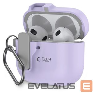 Muud kaubad Tech-Protect  Tech-Protect Slim Hook Case for AirPods 4 - Purple 