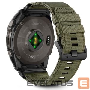Muud kaubad Tech-Protect  Tech-Protect Nylon strap for Garmin Fenix 5X / 5X PLUS / 6X / 6X PRO / 7X / 8 (51 mm) - green 