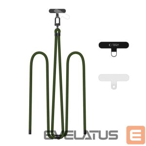 Muud kaubad Tech-Protect  Tech-Protect C7S Rope Crossbody Strap Leash - Olive 