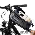Jalgratta tarvik Wozinsky  Wozinsky bicycle bag for the frame, armored, with a phone pocket, 1.7 l - black 