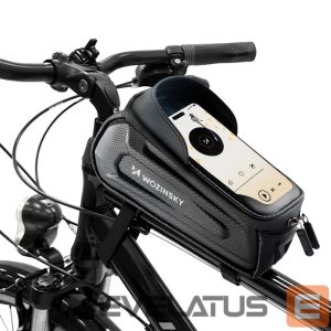 Jalgratta tarvik Wozinsky  Wozinsky bicycle bag for the frame, armored, with a phone pocket, 1.7 l - black 