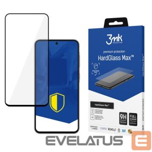 Muud kaubad 3MK  Full-screen tempered glass 3mk HardGlass Max Black for Samsung Galaxy A36 / A56 