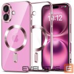 Muud kaubad Tech-Protect  Tech-Protect MagFlex MagSafena iPhone 16 Case - Clear / Pink 