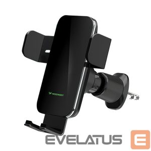 Automaatne hoidja Wozinsky  Wozinsky WEDZ-3Y8S clamp car holder with 15W inductive charger for phone on the air vent - black 