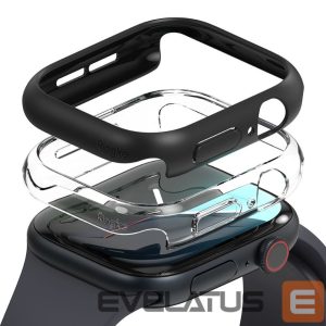 Muud kaubad Ringke  Ringke Slim 2-pack Case for Apple Watch 10 46mm - Clear and Matte Black 
