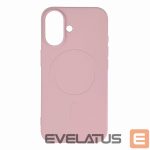 Tagakaaned Hurtel  Liquid Silicone Case with MagSafe for iPhone 16e / 17e - Pink 
