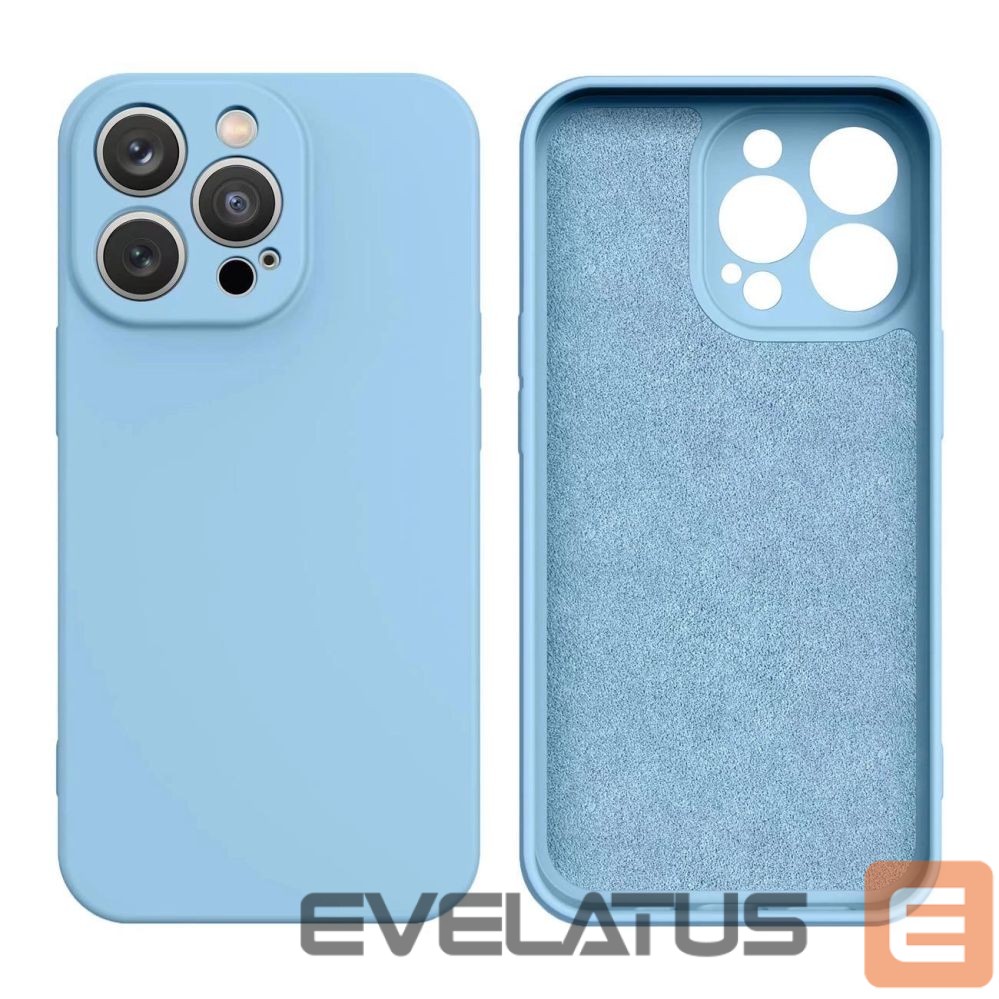 Tagakaaned Hurtel Silicone Case for iPhone 16e - Blue