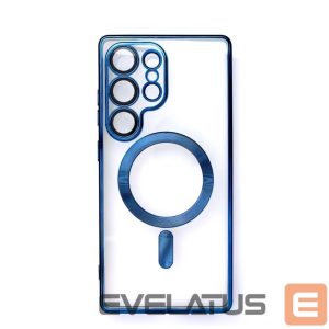 Tagakaaned Hurtel  Electroplated Case with MagSafe for iPhone 16e - Blue 