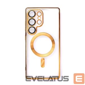 Tagakaaned Hurtel  Electroplated Case with MagSafe galvanized for iPhone 16e - gold 