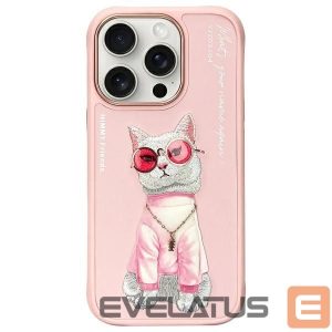 Muud kaubad Nimmy  Nimmy Glasses Cool Cat Case for iPhone 16 Pro - Pink 