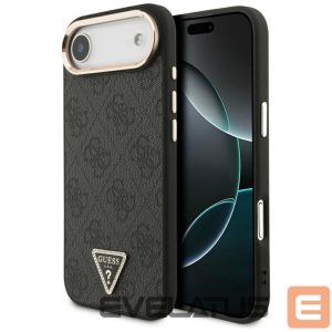 Muud kaubad Guess  Guess 4G Triangle Logo MagSafe case for iPhone Air - black and gold 