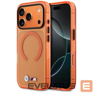 Muud kaubad BMW  BMW M IML Metal Logos MagSafe Case for iPhone 17 Pro Max - Pro Orange 