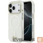 Muud kaubad Guess  Guess IML Script Metal MagSafe Case for iPhone 17 - Transparent 