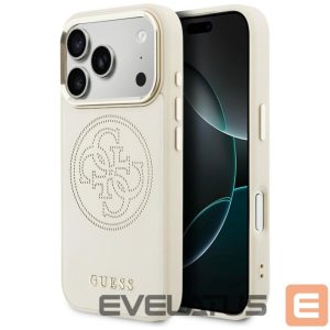 Muud kaubad Guess  Guess Perforated 4G MagSafe Case for iPhone 17 Pro - Beige 