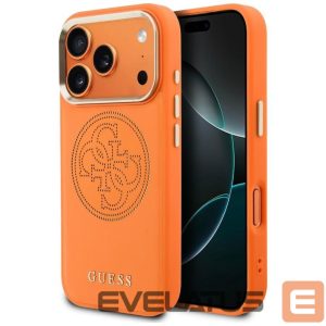 Muud kaubad Guess  Guess Perforated 4G MagSafe case for iPhone 17 Pro - orange 