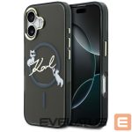 Muud kaubad Karl Lagerfeld  Karl Lagerfeld IML Choupettes Karl Script Logo MagSafe iPhone 17 Case - Black 