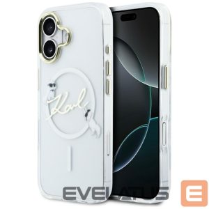 Muud kaubad Karl Lagerfeld  Karl Lagerfeld IML Choupettes Karl Script Logo MagSafe iPhone 17 Case - Clear 