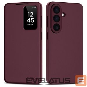 Muud kaubad Tech-Protect  Tech-Protect Smart Wallet Case for Samsung Galaxy S26 - Burgundy 