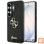 Tagakaaned Guess  Guess Fixed Glitter Big 4G Metal Logo case for Samsung Galaxy S26 Ultra - black 