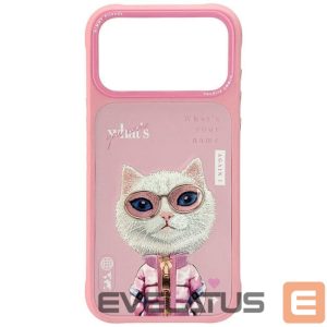 Muud kaubad Nimmy  Nimmy Cool&Cute 2.0 Cat Case for iPhone 17 Pro Max - Pink 