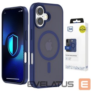 Muud kaubad 3MK  3mk Smoke MagCase for iPhone 16 - Blue-Translucent 