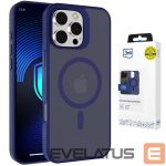Muud kaubad 3MK  3mk Smoke MagCase for iPhone 16 Pro Max - Blue-Translucent 