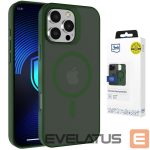 Muud kaubad 3MK  3mk Smoke MagCase for iPhone 16 Pro Max - Green-Translucent 