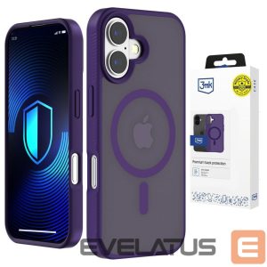 Muud kaubad 3MK  3mk Smoke MagCase for iPhone 16 - purple-translucent 