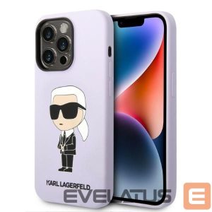 Muud kaubad Karl Lagerfeld  Karl Lagerfeld KLHCP14LSNIKBCU iPhone 14 Pro Case - Purple 