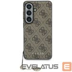 Muud kaubad Guess  Guess 4G Classic Logo Charm MagSafe Case for Samsung Galaxy S26 - Brown 
