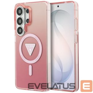 Muud kaubad Guess  Guess IML Gradient Triangle MagSafe Case for Samsung Galaxy S26 Ultra - Pink 