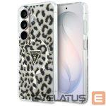 Muud kaubad Guess  Guess IML Leopard Print Triangle MagSafe Case for Samsung Galaxy S26 - Black 