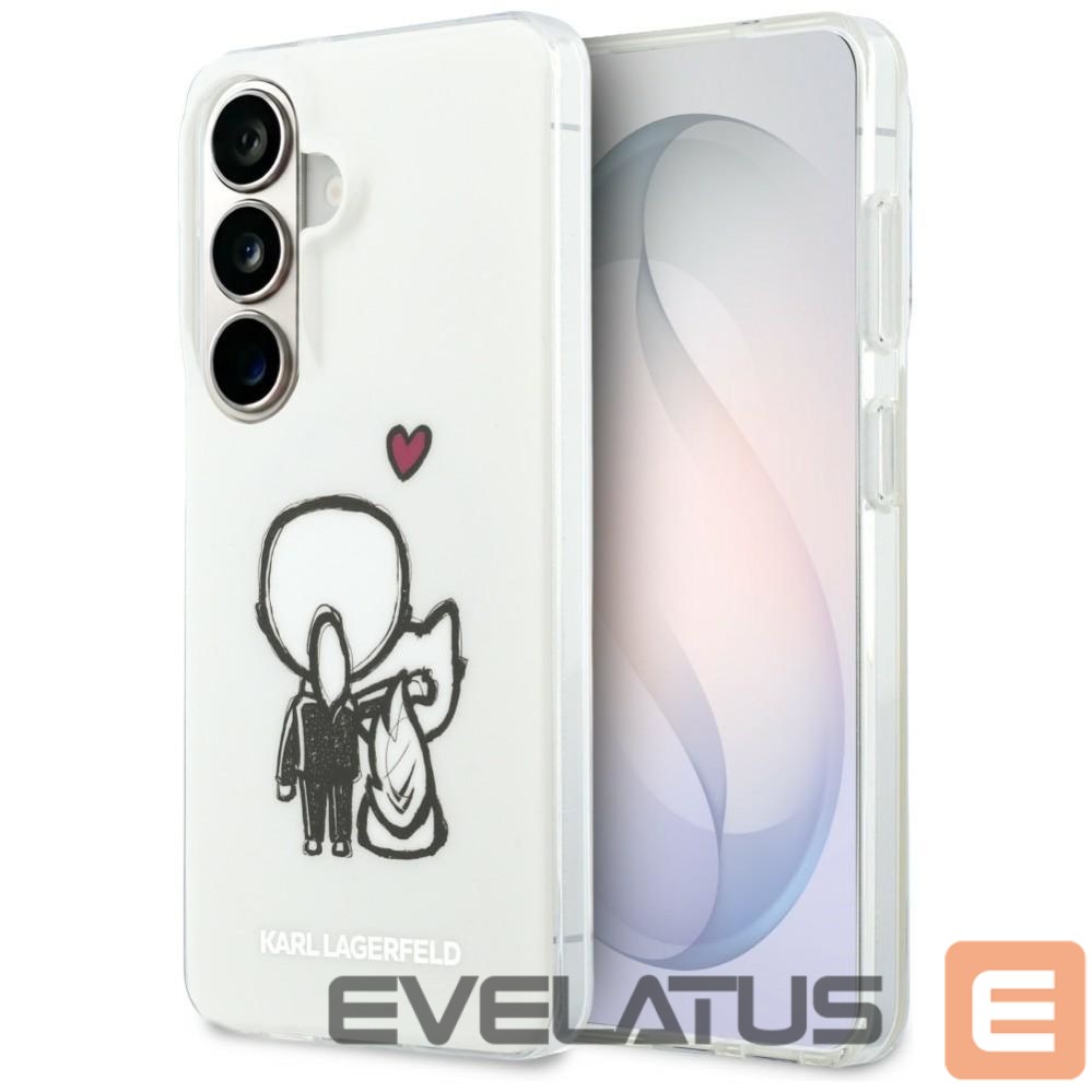 Muud kaubad Karl Lagerfeld Karl Lagerfeld IML Karl&Choupette MagSafe Case for Samsung Galaxy S26 - Transparent