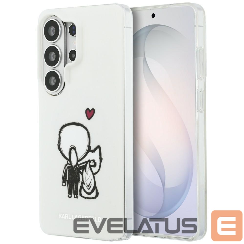 Muud kaubad Karl Lagerfeld Karl Lagerfeld IML Karl&Choupette MagSafe Case for Samsung Galaxy S26 Ultra - Transparent