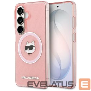 Muud kaubad Karl Lagerfeld  Karl Lagerfeld IML Repeated Choupette MagSafe Case for Samsung Galaxy S26 Plus - Pink 