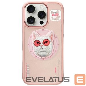 Muud kaubad Nimmy  Nimmy Glasses Cool Cat MagSafe Case for iPhone 16 Pro - Pink 