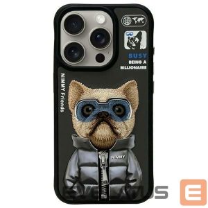 Muud kaubad Nimmy  Nimmy Cool&Cute 2.0 Case for iPhone 15 Pro - Black 
