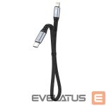 Kaabel Dudao  Dudao L10P Lightning - USB-C PD 20W cable 0.23m - black 