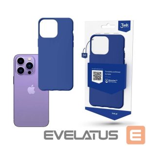 Tagakaaned 3MK  Case for iPhone 14 Pro from the 3mk Matt Case series - blue 