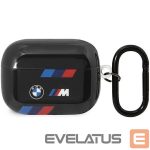 Tagakaaned BMW  BMW BMAP222SOTK AirPods Pro 2 gen cover black/black Tricolor Stripes 
