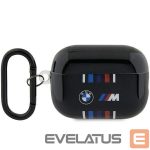 Tagakaaned BMW  BMW BMAP222SWTK AirPods Pro 2 gen cover black/black Multiple Colored Lines 