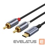 Kaabel Ugreen  Ugreen audio cable USB Type C (male) - 2RCA (male) 1.5m gray (20193 CM451) 