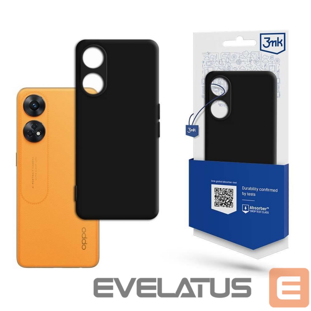 Tagakaaned 3MK Oppo Reno 8T 4G - 3mk Matt Case black