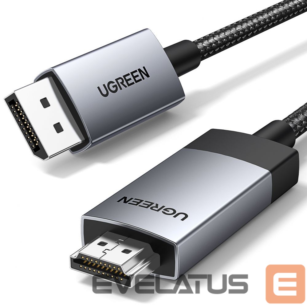 Muu telefoni lisavarustus Ugreen Ugreen DP119 15774 DisplayPort / HDMI 4K 60Hz cable 2m - gray