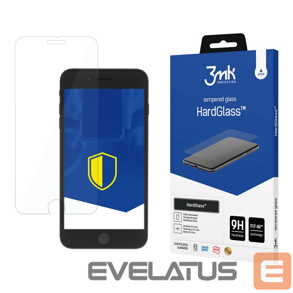 Muu telefoni lisavarustus 3MK 9H 3mk HardGlass glass for iPhone 7 / 8 Plus