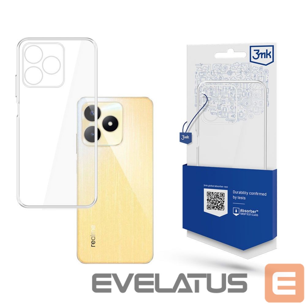 Muu telefoni lisavarustus 3MK 3mk Clear Case for Realme C53 - transparent