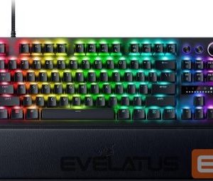Arvuti klaviatuur Razer  Klaviatūra Razer Huntsman V3 Pro Tenkeyless Black 